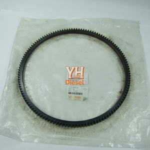 निर्माण मशीनरी भागों फ्लाईव्हील गियर रिंग जेड = 129 8-94393132-0 89439-31320 <span class=keywords><strong>8943931320</strong></span> 4k1tcs 600p ftr75 चीन - Product Image 4