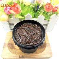 Scrub Gula Shea Butter Jeruk Manis Kopi Pemutih Pengelupas Kulit Wajah & Tubuh Langsung dari Pabrik