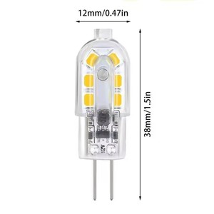 Dimmable <span class=keywords><strong>Mini</strong></span> G4 LED COB Lampe 2W 3W 6W Ampoule AC DC 12V 220V Bougies Remplacer 30W 40W Halogène pour Lustre <span class=keywords><strong>Spot</strong></span> - Product Image 6