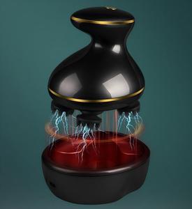 Masajeador Eléctrico Portátil Recargable para Cuero Cabelludo Q05 <span class=keywords><strong>2026</strong></span>, Dispositivo de Masaje Capilar Impermeable con Forma de Garra - Product Image 3