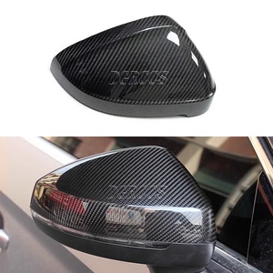 กระจกมองหลัง RS5 รุ่น 2 ประตู 4 ประตู รุ่นสปอร์ต  แบบดัดแปลง  วัสดุคาร์บอนไฟเบอร์แห้ง  เคลือบสี UV  ติดตั้งง่าย  รุ่น B9 - Product Image 2