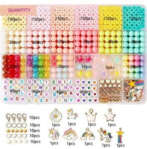 Kit de perles en vrac pour la confection de bijoux pour enfants - Product Image 3