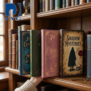 Servicios de Impresión de Libros Personalizados de Fábrica, Novela de Tapa Dura con Borde Pintado y Estampado en Oro - Product Image 3