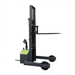 Chariot élévateur électrique avec mât monophasé, longueur de fourche 1500 mm, pneus pleins, batterie au plomb-acide, utilisation en intérieur, usine de fabrication - Product Image 2
