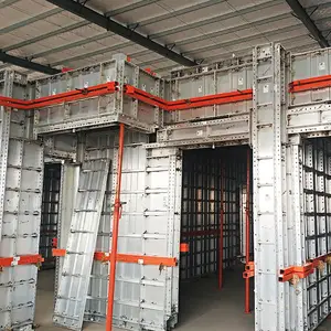 조립식 장식 곡선 formwork 알루미늄 슬래브 formwork 금형 주조 콘크리트 구조