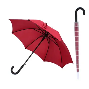 廉价直23英寸 * 8k，自动打开无滴漏户外雨天雨伞带塑料盖