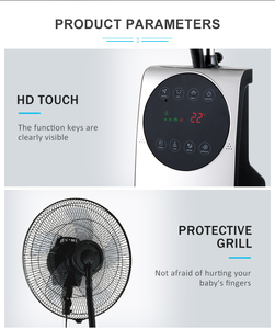 Topson Deluxe-ventilador de refrigeración por agua para el hogar, Enfriador de aire con cabezal móvil, silencioso, viento Natural, vapor de agua, 2021 - Product Image 4