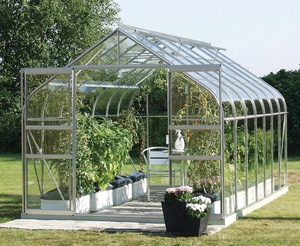 Serre de jardin moderne <span class=keywords><strong>Vitavia</strong></span> CR-D67G en alliage d'aluminium et acier pour villa et jardin - Facile à assembler et résistante à la décomposition pour la maison et l'arrière-cour - Product Image 6