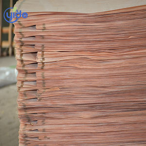 Gabon Acajou Okoumé Bois Face Feuille de placage 0.2-0.5mm Epaisseur pour Okoumé Meubles Contreplaqué - Product Image 2