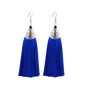 Wholesale Retro <strong>Fish</strong> Mouth Tassel New Bohemian Long <strong>Earrings</strong> Square Dance Jewelry Accessories <strong>Earrings</strong> - Product Image 5