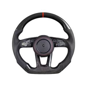 <span class=keywords><strong>Volante</strong></span> Deportivo de Fibra de Carbono Forjado y Calentado con Alcántara para <span class=keywords><strong>Audi</strong></span> <span class=keywords><strong>A4</strong></span> B7 <span class=keywords><strong>B8</strong></span> <span class=keywords><strong>B8</strong></span>.5 B9 <span class=keywords><strong>Sline</strong></span>, Años 2014 2017 2018 2019 2020 2022 - Product Image 5