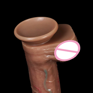 Dildo Grande de 9 Pulgadas <span class=keywords><strong>con</strong></span> <span class=keywords><strong>Venas</strong></span> Realistas, Consolador Grueso <span class=keywords><strong>con</strong></span> Correa y Ventosa, Juguetes Sexuales para Mujeres - Product Image 4