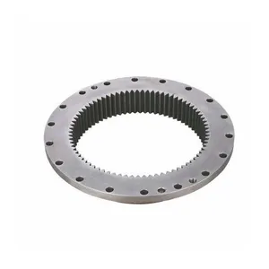 Customized Large Diameter Casting Large Size Slewing Drive Inner Spur Large Gear Pinion