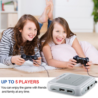 Super Console X Pro Consola de Videojuegos Retro con WiFi para TV 4K HD, Compatible con PS1/PSP/N64/DC, Más de 50000 Juegos y Controles Inalámbricos de 2.4G