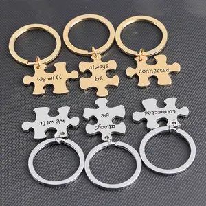 אנחנו תמיד להיות מחובר keychain 3 bff מפתח שרשרות מתנה הטוב ביותר חבר נפש התאומה לנצח אמהות יום מתנה רכב מפתח מחזיק