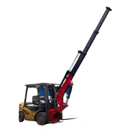 Attachement de chariot élévateur de haute qualité Jib Boom Crane Arm pour chariot élévateur de 5 tonnes