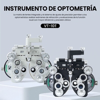 Foróptero VT-10T, el Mejor Precio en China, Equipo Oftalmológico, Instrumentos Ópticos, Probador de Visión, Cabezal de Foróptero Manual