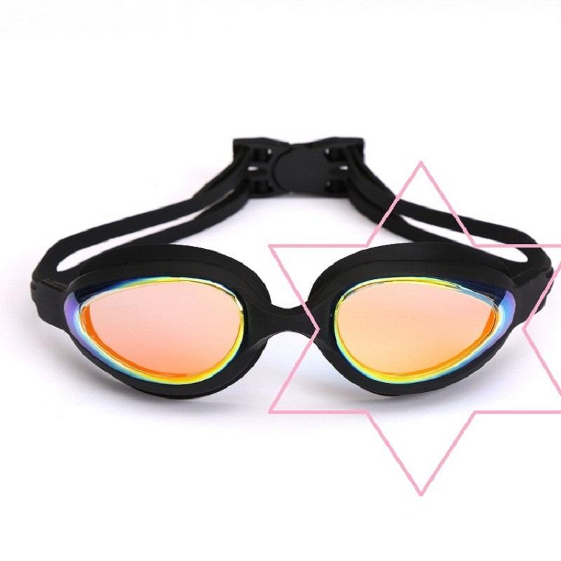 Custom Anti-Fog Racing Silicone Swim Glasses for Adults Fashionable Optical Rubber Swimming Eyewear Sports Eyewear
