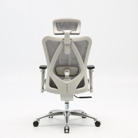 Chaise de bureau ergonomique pivotante à dossier haut réglable Sihoo M57, confortable, pour cadre dirigeant
