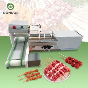Cordero Kebab barbacoa <span class=keywords><strong>pincho</strong></span> <span class=keywords><strong>carne</strong></span> tierra cubo eléctrico pequeño uso cadena Máquina automática parrilla - Product Image 1