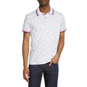 Secado rápido Slim Fit Impresión cómoda Diseño personalizado Impresión por sublimación Cuello abotonado Polo Camisa Ropa de golf - Product Image 4