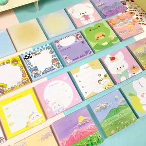 Juego de Notas Adhesivas con Dibujos Animados, Blocs de Notas Autoadhesivos, Separadores con Diseño de Animales, Blocs de Notas para Escribir, Material Escolar y de Oficina - Product Image 6