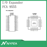 Produit phare : Circuit intégré d'extension de ports I/O I2C NYFEA FCA9555Q WQFN-24 (4x4) – Remplace le PCA9555BS, TCA9555RTWR – Expédition rapide pour l'IoT industriel