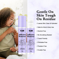 Nouveautés : Dissolvant de colle corporelle en tissu doux pour la peau, hypoallergénique, en barres, dissolvant de colle à cils liquide, dissolvant d'adhésif cutané