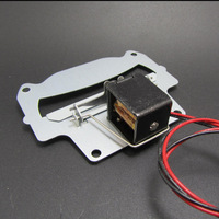 Solénoïde électromagnétique DC12V 0.6A 7.2W 17.2x20x22mm Longueur totale 34.5mm Force 180g Fixation par vis Youge YGC023 pour lentille Hella