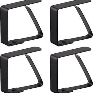 Clips de table en acier inoxydable les plus vendus, clips réglables antidérapants pour nappes, accessoires de fixation pour nappes de salle à manger - Product Image 1