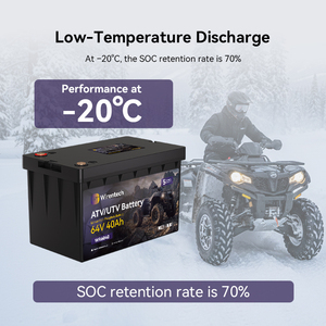 Batería para <span class=keywords><strong>ATV</strong></span> IP65 Resistente a la Intemperie, 64V 40Ah, para Temperaturas Extremas, Batería de Alta Resistencia para <span class=keywords><strong>ATV</strong></span>, Paquete de Energía para UTV Todoterreno, Corriente Máxima de 200A - Product Image 4