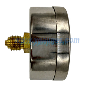 Modische Preisgünstige Miniatur-Bourdon-Rohr-Druckmessgeräte aus Edelstahl mit 1 Jahr Garantie - Product Image 6
