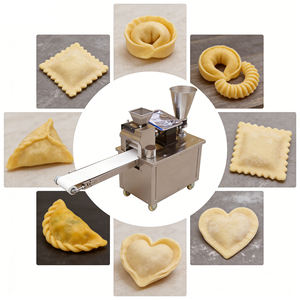 Solution complète de machine à raviolis commerciale pour les restaurants américains, fabrique 3 types de plats asiatiques, automatique, 60 pièces/min, marque YYHB - Product Image 1