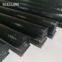 Pièces de machine Tige PA6 + GF30 Usinage Tige PA6 + GF30 Taille personnalisée Tige PA6 + GF30 noire de haute qualité Fabricant