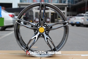Cerchi Forgiati Personalizzati 20 21 Pollici 5x114.3 Cromati Neri per Ferrari F8 Tributo 488 <span class=keywords><strong>Roma</strong></span> - Product Image 2