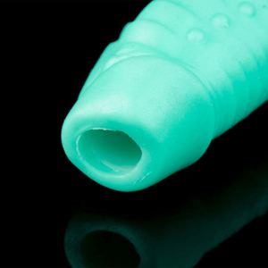 YOCY Funda de silicona líquida suave de 5 pulgadas con diseño de dragón hueco para pene, juguete sexual para hombres, consolador alienígena portátil para coqueteo - Product Image 3