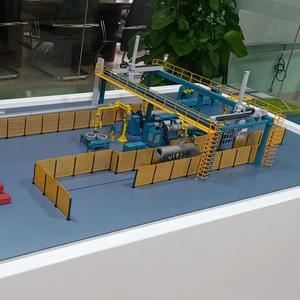 Customized 3D Scale Model <strong>of</strong> Industrial Machinery <strong>Process</strong> Line Natural Gas <strong>Plant</strong>
