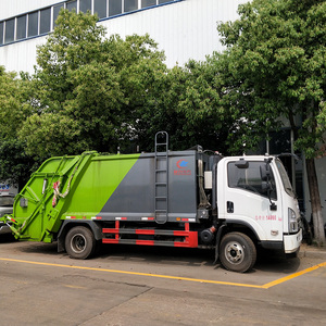 Chất Thải Thu Xe 8m3 Công Suất Máy Đầm Xe Tải Chở Rác - Product Image 6