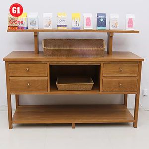 Mostrador de Bar Minimalista Personalizado, Vitrina Moderna de Vidrio para Panaderías, Exhibición de Pan, Pasteles y Postres - Product Image 3