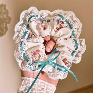 Cute Lace Hair Band and Scrunchies <b>Sweet</b> Style <b>Flower</b> Hair Accessories Made of Cloth - Product Image 6