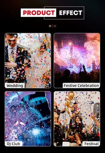 موكا SFX جديد! آلة مدافع حلويات صغيرة dmx co2 لحفلات الزفاف الحدث المسرحي - Product Image 3