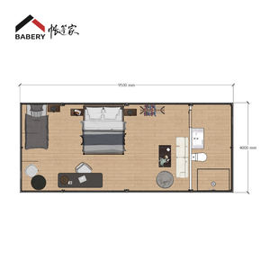 Tente modulaire de luxe 3 Peaks de 38 m² |   Hébergement préfabriqué pour les éco-réseaux, les villas, les maisons conteneurs et l'<span class=keywords><strong>immobilier</strong></span> - Product Image 6