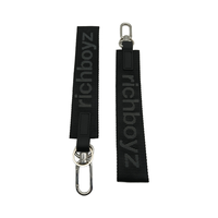 Porte-clés Jacquard personnalisé style Lul, anti-perte, avec dragonne en nylon tissé, directement de l'usine, pour clés