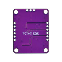 PCM1808 Audio Estéreo ADC Módulo de reproductor de placa de amplificador decodificador de entrada analógica de un solo extremo