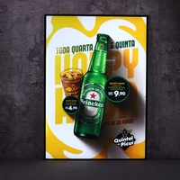 Cadre lumineux pour affiche publicitaire, boîte à lumière LED ultra-mince, panneau de menu mural, cadre d'affiche rétroéclairé pour restaurant