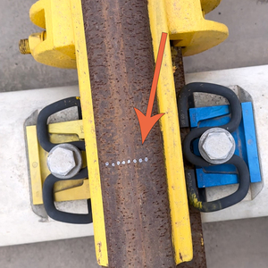 Équipement de marquage de traverses de voie ferrée robuste bibo, robot de marquage d'espacement des traverses pour la construction de voies ferrées - Product Image 4