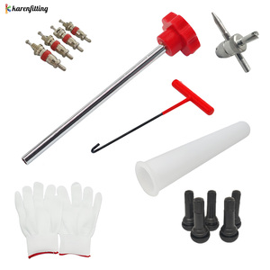 Kit de Herramientas de Instalación de 13 Piezas, Extractor de Neumáticos Metálico con Gancho en T, Repuesto para Accesorios de Motocicleta - Product Image 2