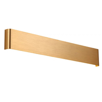 Applique murale d'intérieur pour chambre à coucher, lampe de chevet, salon, éclairage de la maison, 12W, LED, aluminium, blanc, argent, or, applique murale, miroir, éclairage avant