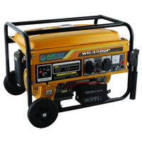 Mini-Stromerzeuger 3,5 kVA WG3500 mit Seilzugstart, 110V/220V, Einzylinder, AVR, 100% Kupferwicklung zum Verkauf