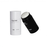 Contenant vide rond pour déodorant Choebe 75 ml, tube en plastique PP à visser, gel anti-transpirant roll-on, emballage cosmétique